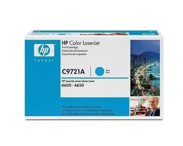 HP C9721A Toner Cyan for LJ4600 Color 8000 pgs C9721A