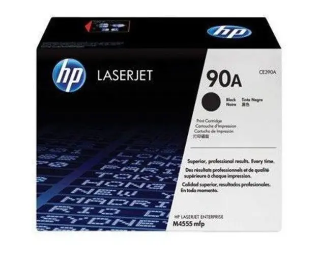 HP CE390A Toner Cartridge 90A Black with Smart Printing Technology CE390A