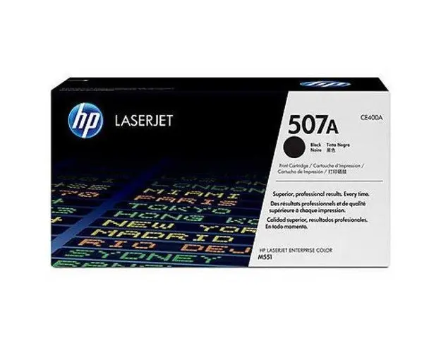 HP CE400A Toner Cartridge 507A Laserjet Black CE400A