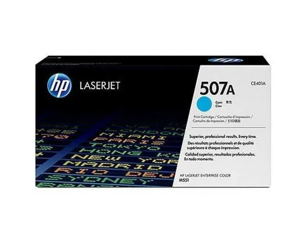 HP CE401A Toner Cartridge 507A Laserjet Cyan CE401A