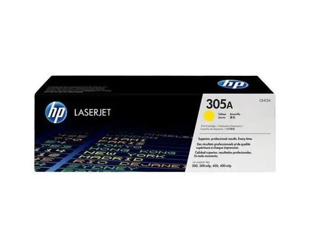 HP CE412A Toner Cartridge 305A Laserjet Yellow CE412A
