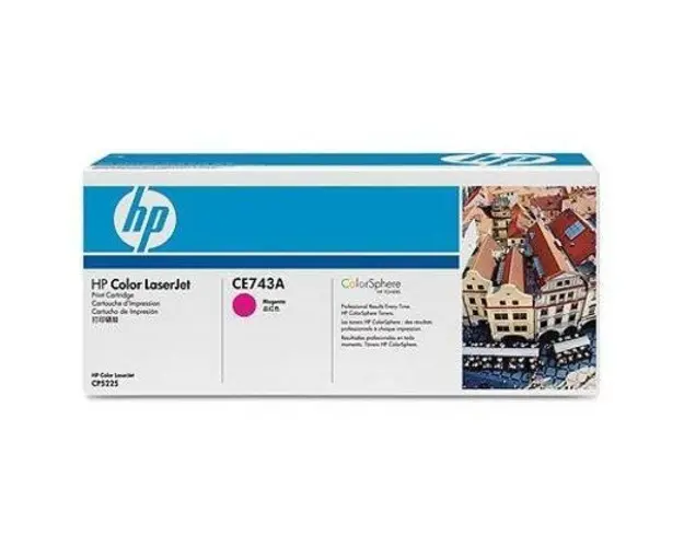 HP CE743A Toner Cartridge Magenta CE743A
