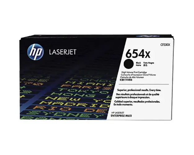 HP Toner 654X Black 20.5K