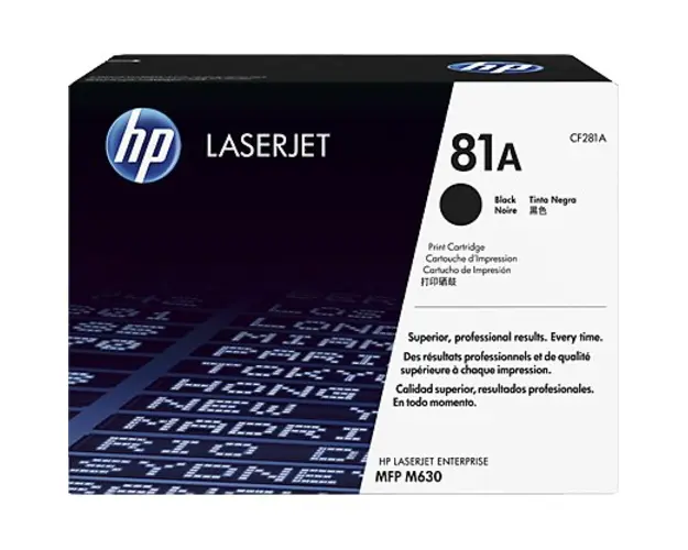 HP Toner 81A Black 10.5K