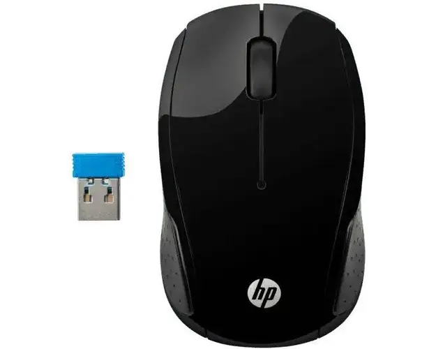 Mouse Wireless HP 200, Negru