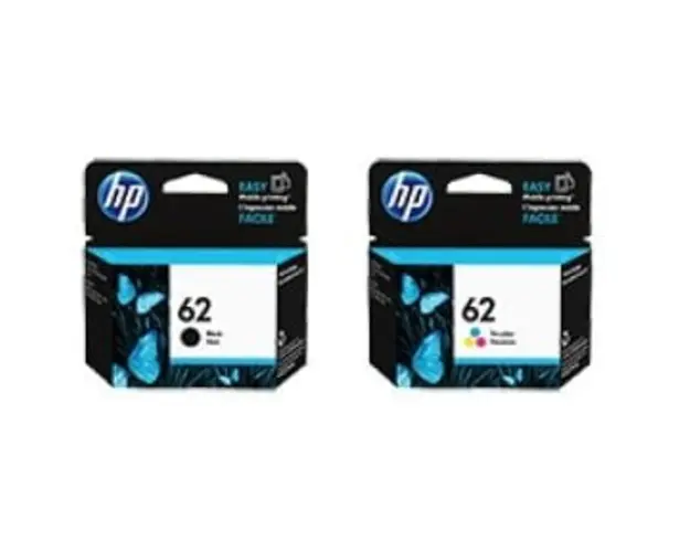 Set 2 cartuse HP 62 Black, HP 62 Color, 360 pagini