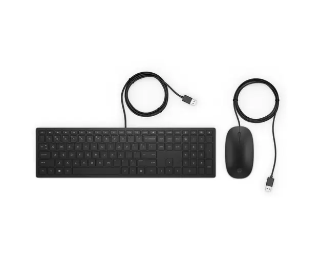 Kit mouse + Tastatura HP Pavilion 400, Negru