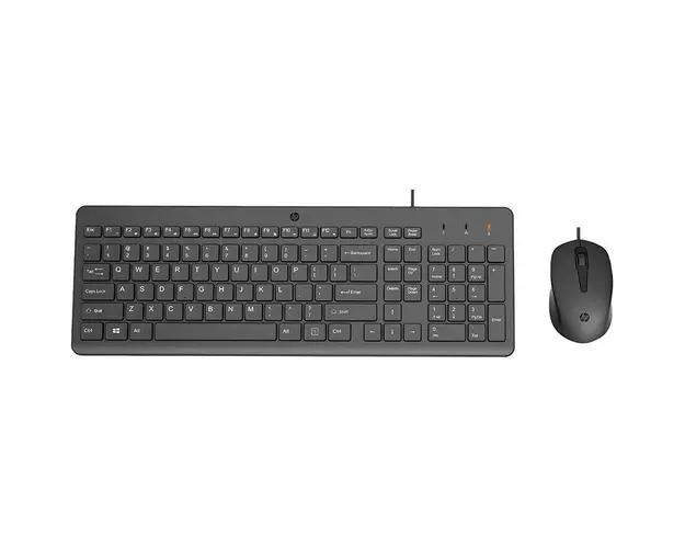 Kit tastatura si mouse HP 150, Negru