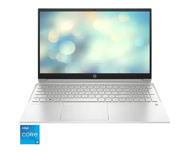 Laptop HP Pavilion 15-eg2031nq cu procesor Intel® Core™ i5-1235U pana la 4.40 GHz, 15.6, Full HD, IPS, 16GB DDR4, 512GB SSD, Intel® Iris® Xe Graphics, Free DOS, Silver
