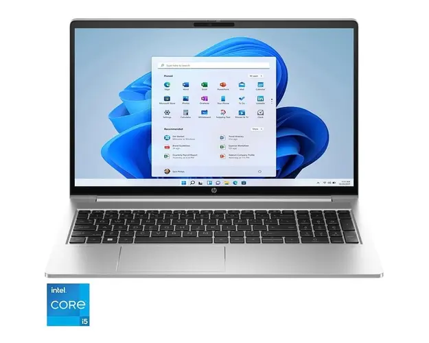 Laptop HP ProBook 450 G10 cu procesor Intel® Core™ i5-1335U pana la 4.6 GHz, 15.6, Full HD, IPS, 16GB DDR4, 512GB SSD, Intel® UHD Graphics, Windows 11 Pro, Pike Silver