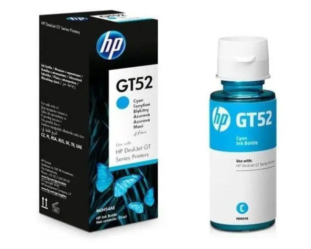 Sticla cerneala HP GT52, cyan