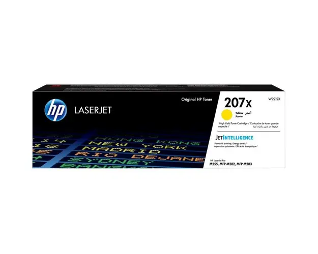 Toner de capacitate mare HP 207X, Yellow