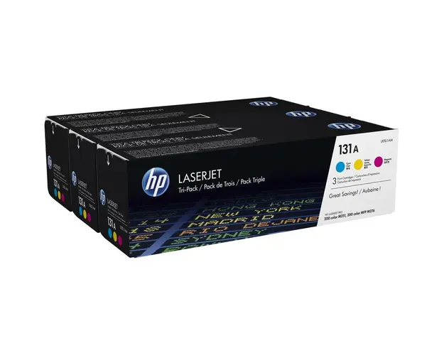 Toner HP 131A,Tri-pack CMY