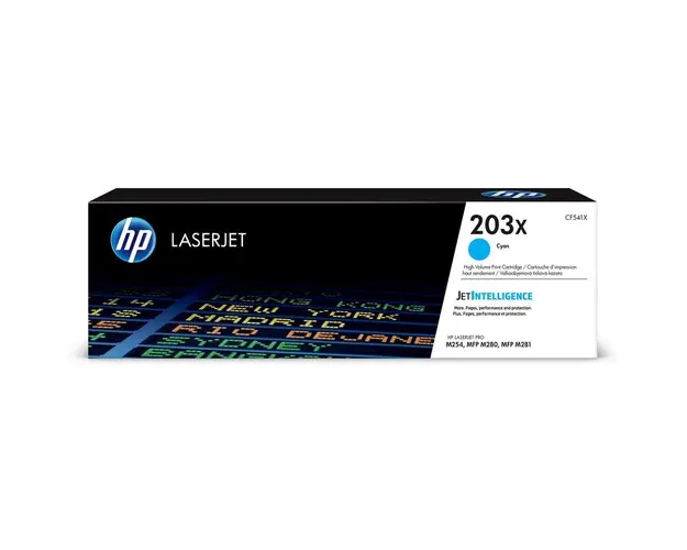 Toner HP 203X, Cyan