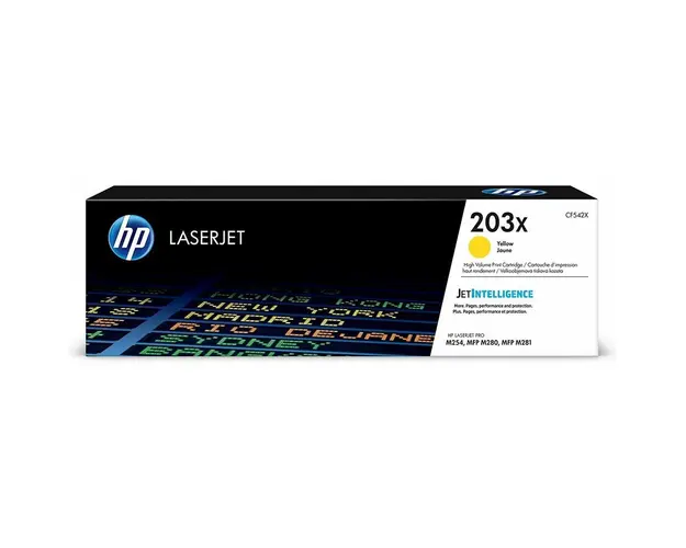 Toner HP 203X yellow