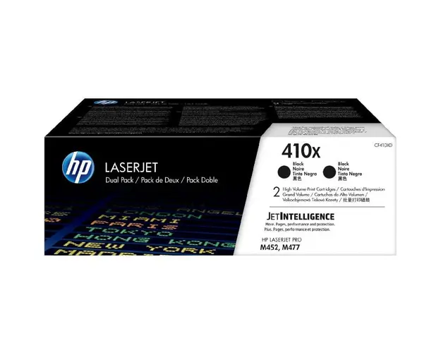 Toner HP 410X Dual Pack, Black