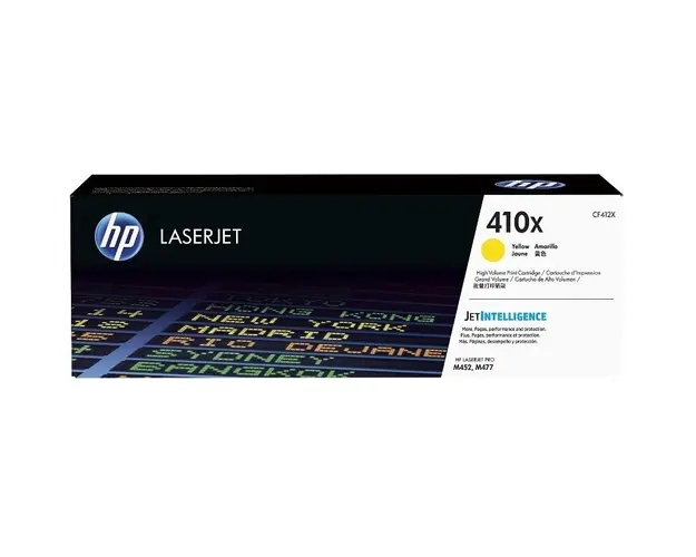 Toner HP 410X, Yellow
