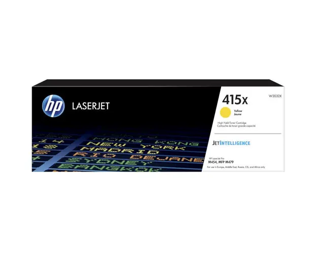 Toner HP 415X, Yellow