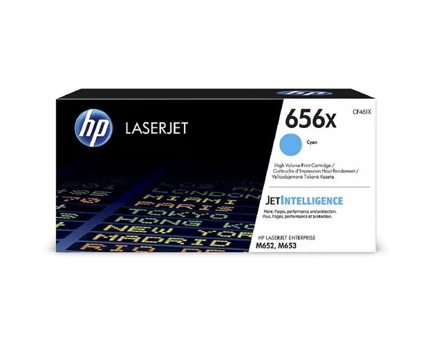 Toner HP 656X, cyan