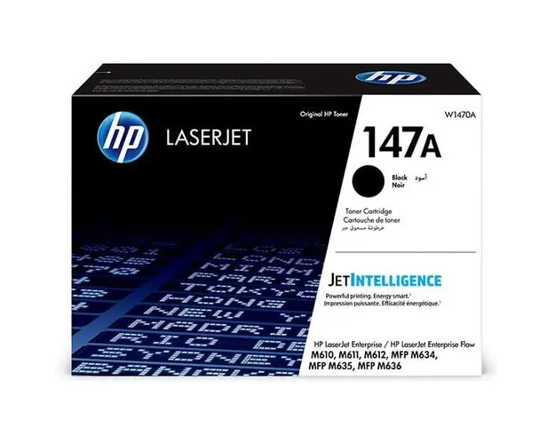 Toner, W1470A (147A), Negru