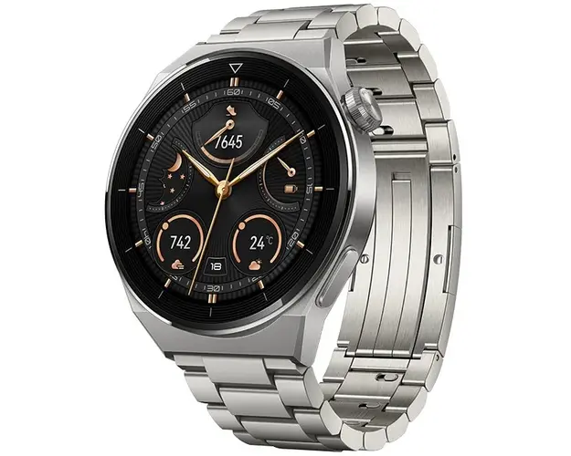 Ceas smartwatch Huawei Watch GT 3 PRO, Titanium Strap, Light