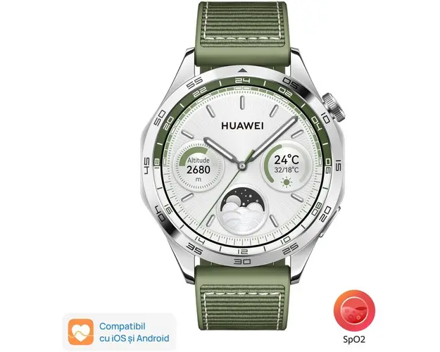 Smartwatch Huawei Watch GT 4, 46mm, Green