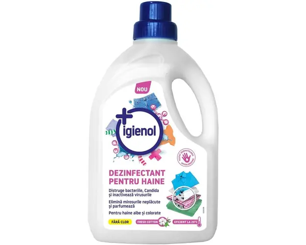 Dezinfectant Lichid pentru Haine Igienol Fresh Linen, 1,5L