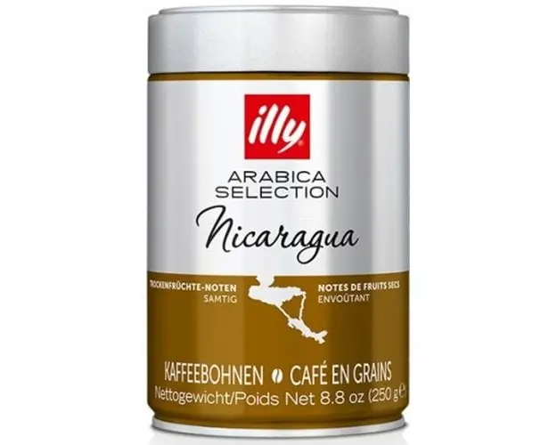 Cafea boabe Illy Monoarabica Nicaraqua, 250g