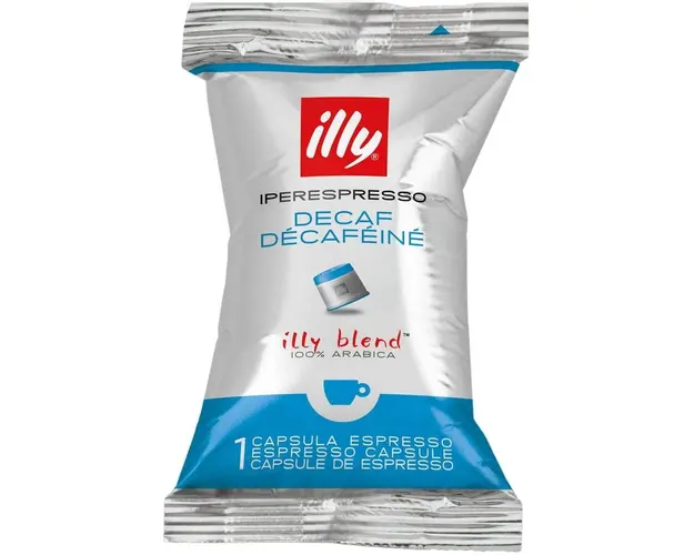 Capsule Cafea illy Iperespresso decofeinizata, 100 buc, 620 gr.