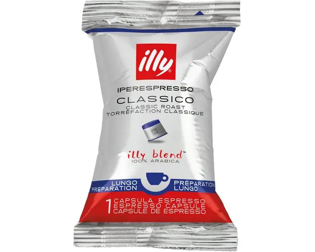 Capsule Cafea illy Iperespresso lung, 100 buc, 670 gr.