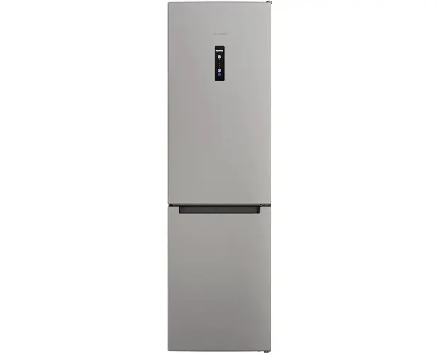 Combina frigorifica Indesit INFC9 TO32X, Total No Frost, 367l, Flexi Use Box, Raft sticle, Clasa E, H 202.7 cm, Inox