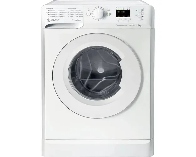Masina de spalat rufe frontala Indesit MTWA91284WEE, 9 kg, 1200rpm, Clasa C, alb