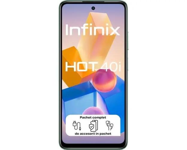 Telefon Mobil Infinix Hot 40i Dual Sim 8GB 256GB 4G Starfall Green