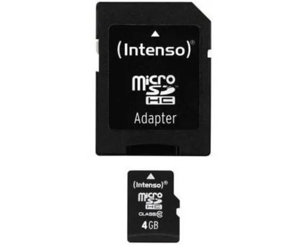 Card de memorie Intenso micro SD 4GB SDHC classa 10