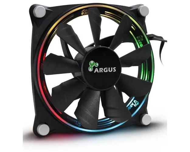 Ventilator Inter-Tech Argus Valo 1205 120mm iluminare RGB