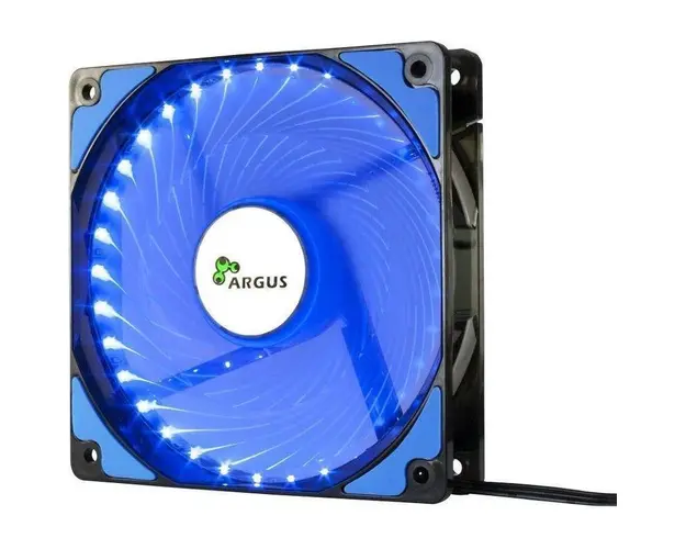 Ventilator/Radiator Inter-Tech Argus L-12025 120mm Blue LED Fan