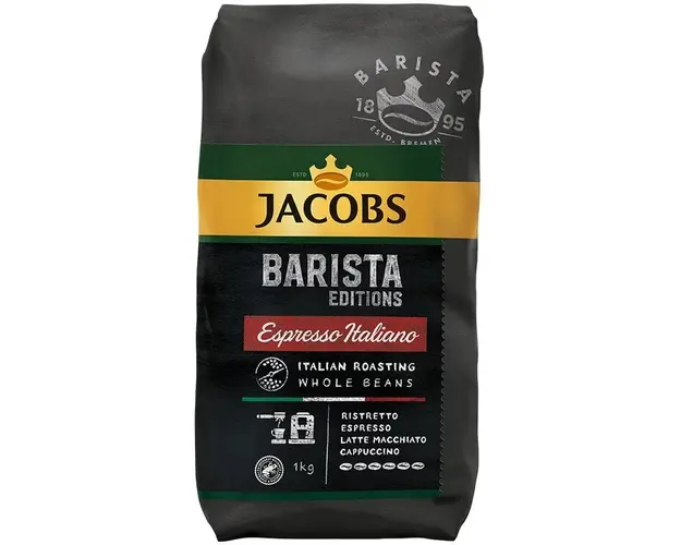Cafea boabe, Jacobs Barista Espresso Italiano, 1 kg