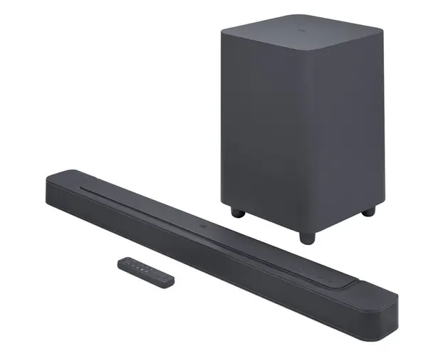 Soundbar JBL BAR 500, 5.1, 590W, Multibeam, Dolby Atmos, Wi-Fi, AirPlay, Negru
