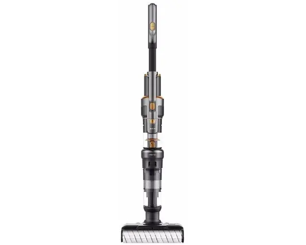 Aspirator vertical fara fir cu spalare JIMMY HW10 Pro Cordless 3-in-1 vacuum&amp;washer, putere 400W, 18000Pa, autonomie 80 min, Negru/Gri