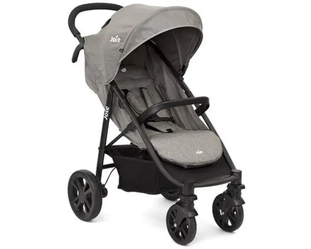 Carucior multifunctional pentru bebelusi Joie Litetrax E Gray Flannel