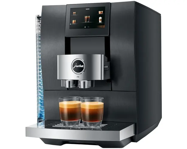 Espressor automat Jura Z10 Aluminium Black, 1450W, 32 bauturi, One Touch, Afisaj color, WiFi Connect, Negru