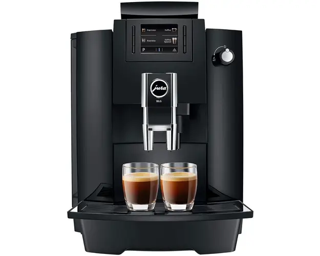 Espressor automat profesional Jura WE6, 1450W, 15 bar, 8 bauturi, Negru