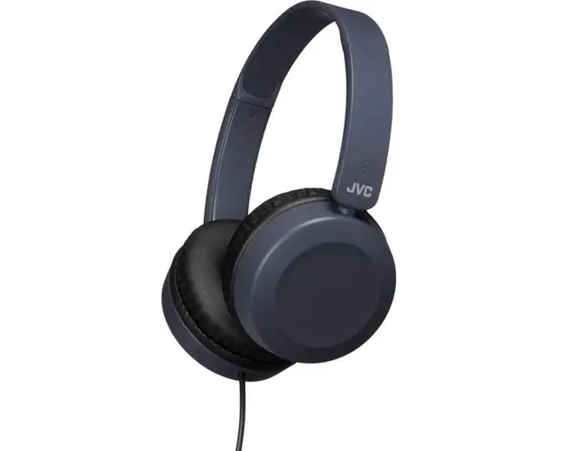 Casti audio cu banda JVC HA-S31M-A-E tip DJ, Ultrausoare, Albastru