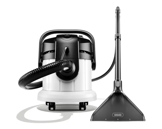 Aparat de curatat cu spray-extractie Karcher SE 4, 1000 W, capacitate rezervor apa curata 4 l, capacitate rezervor apa murdara 4 l, Alb