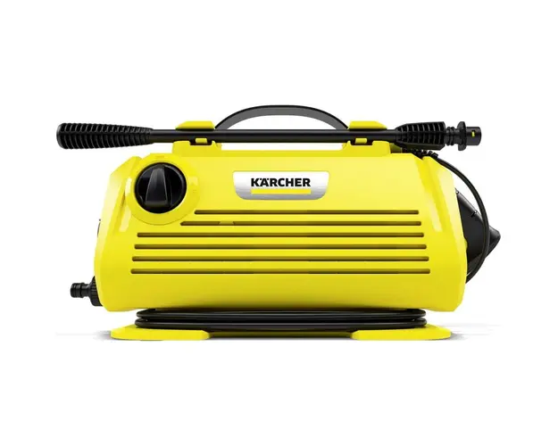 Aparat de spalat cu presiune Karcher K 2 Horizontal EU, 1400 W, motor universal, 110 bar, 360 l/h debit maxim, furtun de presiune 3 m, pistol de inalta presiune G 120 Q