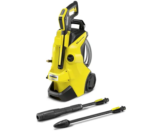 Aparat de spalat cu presiune Karcher K 4 Power Control Flex, 1800 W, debit max 420 l/h, presiune maxim 130 bar, motor racit cu apa, furtun presiune 8 m, Pistol Power Control G 160 Q, Lance Vario Power Jet, Lance cu jet rotativ