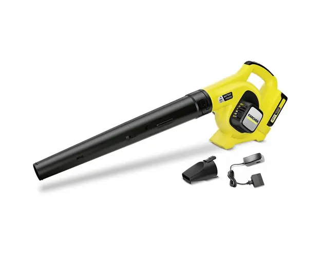 Suflanta cu acumulator pentru gradina Karcher LBL 2, 18 V, 2.5 Ah, maner ergonomic + incarcator + baterie