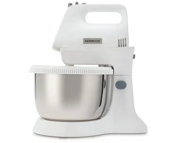 Mixer cu bol Kenwood Chefette Lite HMP34, 450W, 3,4L bol, 6 viteze, Alb