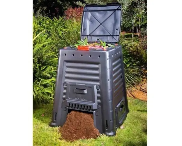 Compostor fara baza negru Keter Eco 650