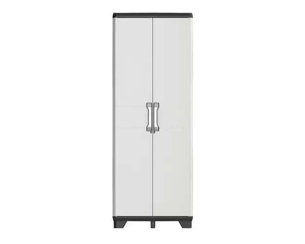 Dulap High Gear, 4 polite, gri, 68x39x182cm